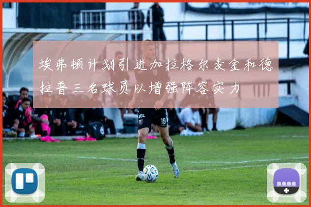 埃弗顿计划引进加拉格尔麦金和德拉普三名球员以增强阵容实力